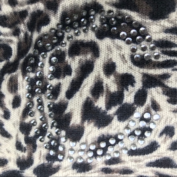 NWOT BCBGMAXAZRIA Leopard cardigan Large wrap. - Picture 4 of 7